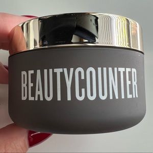 Full size Beautycounter counter+ lotus glow cleansing balm. Open but not used.